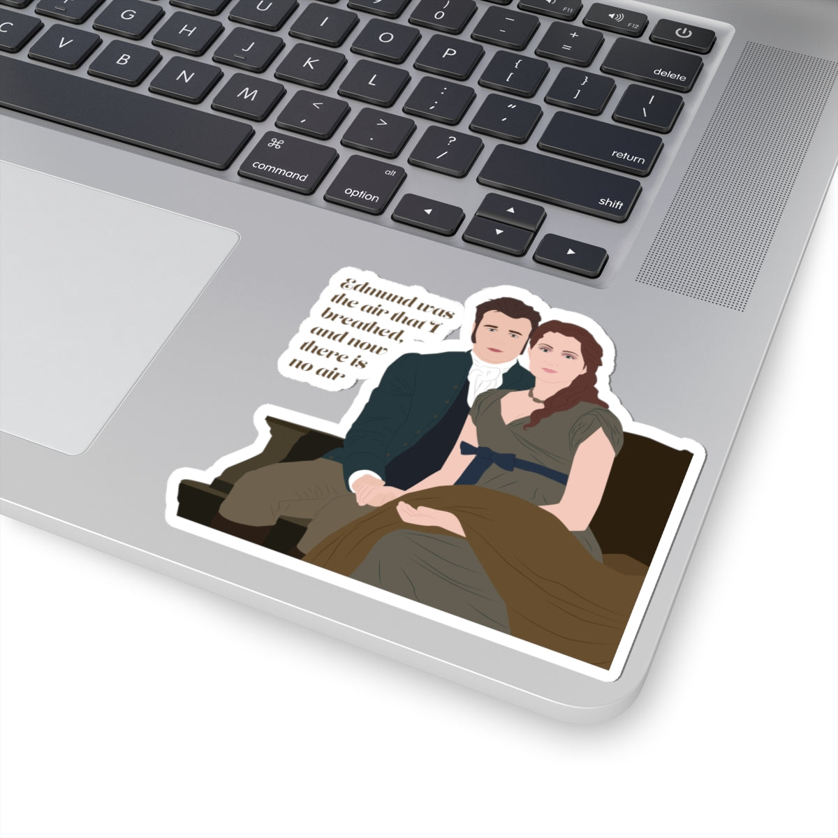 Edmund Was The Air That I Breathed Violet Bridgerton Netflix Sticker