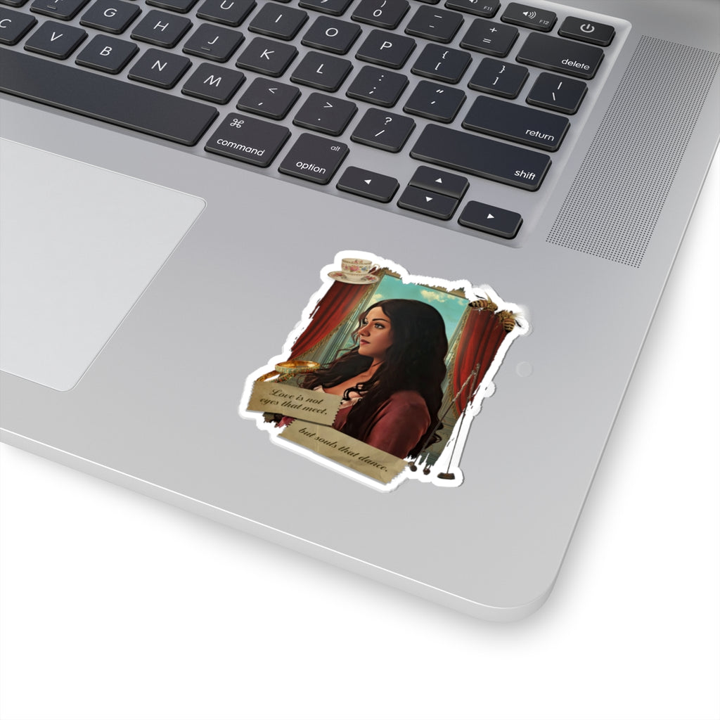 Love Is Not Eyes That Meet Kate Sharma Bridgerton Portrait Netflix Sticker