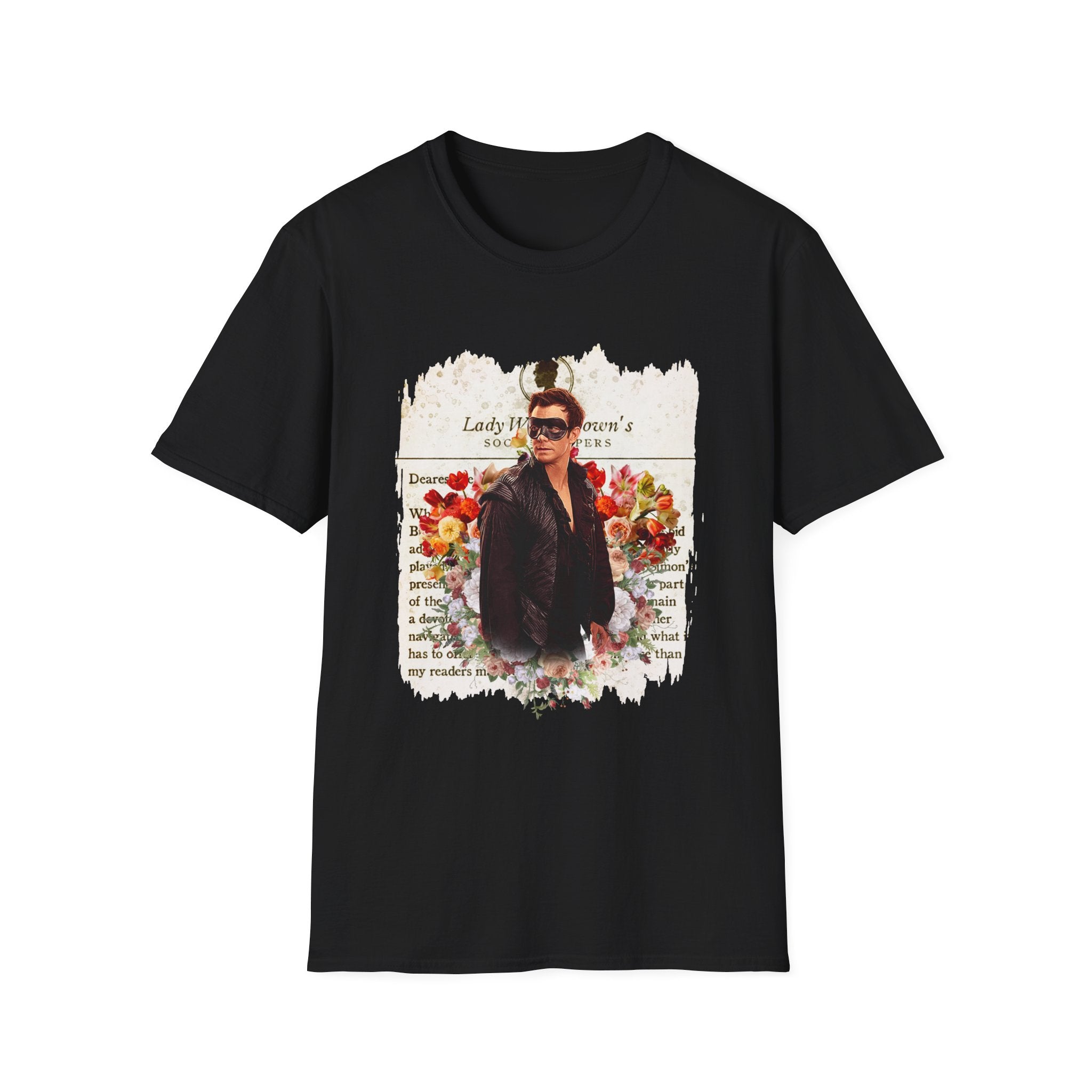 Benedict Bridgerton Masquerade Ball Lady Whistledown Society Papers Netflix T-Shirt