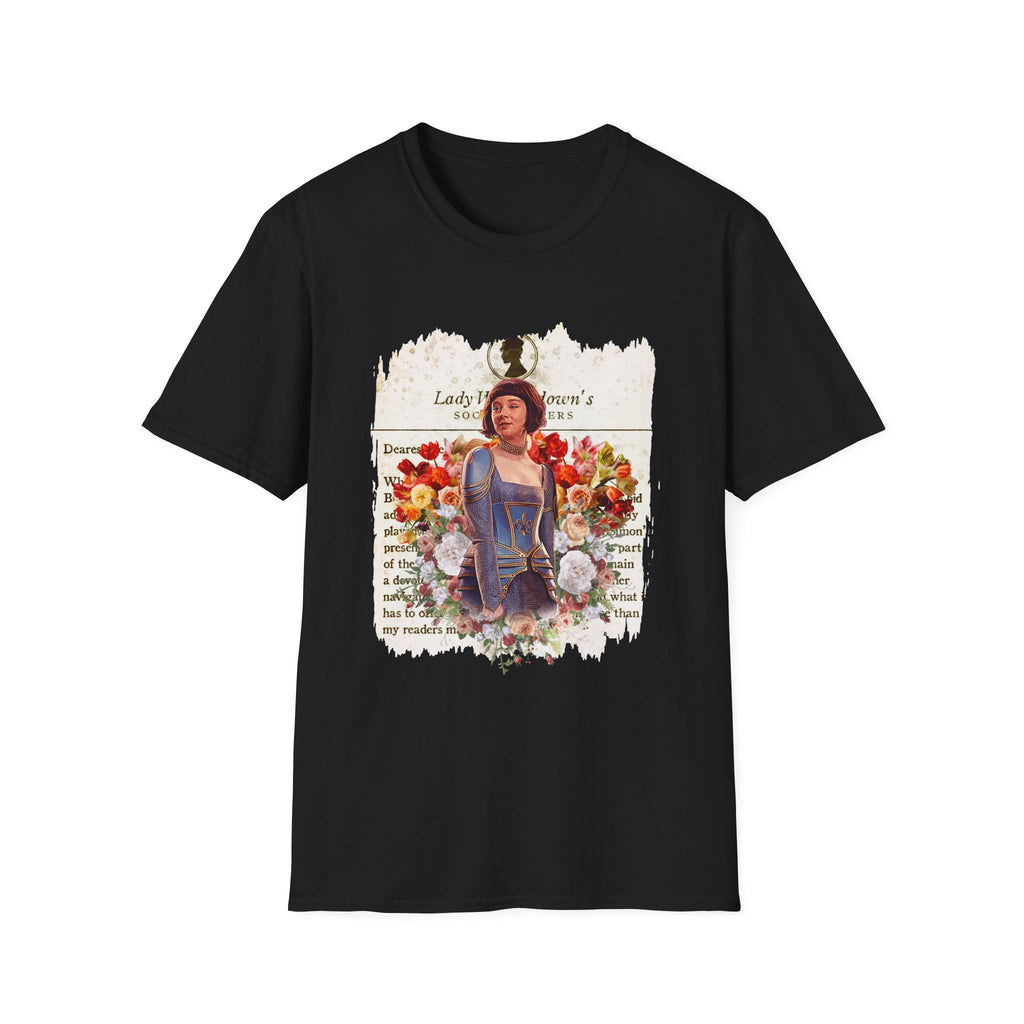 Eloise Bridgerton Masquerade Ball Lady Whistledown Society Papers Netflix T-Shirt