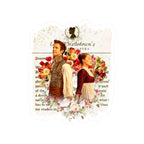 Benedict Bridgerton & Sophie Baek Back To Back Lady Whistledown Society Papers Netflix Sticker