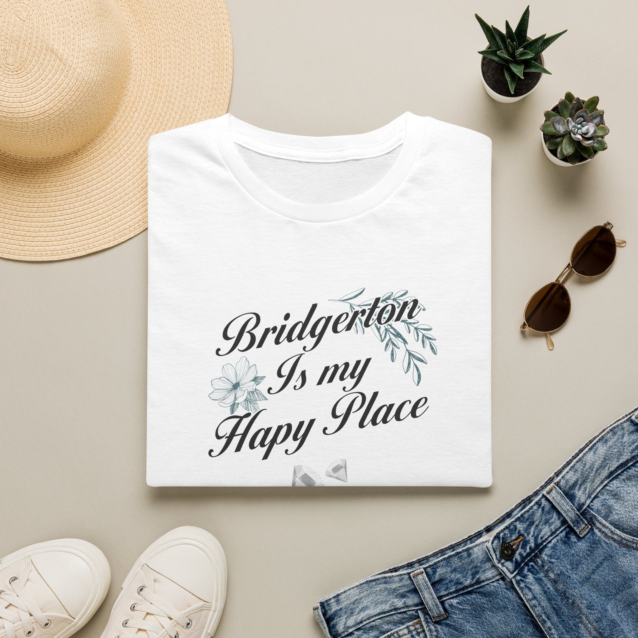 Bridgerton Is My Happy Place Netflix Bridgerton T-Shirt