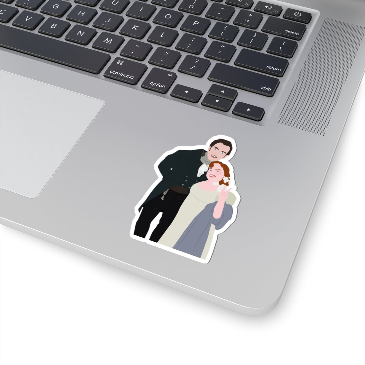 Polin Couple Colin & Penelope Bridgerton Netflix Sticker