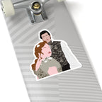 Colin and Penelope Bridgerton Polin Netflix Sticker