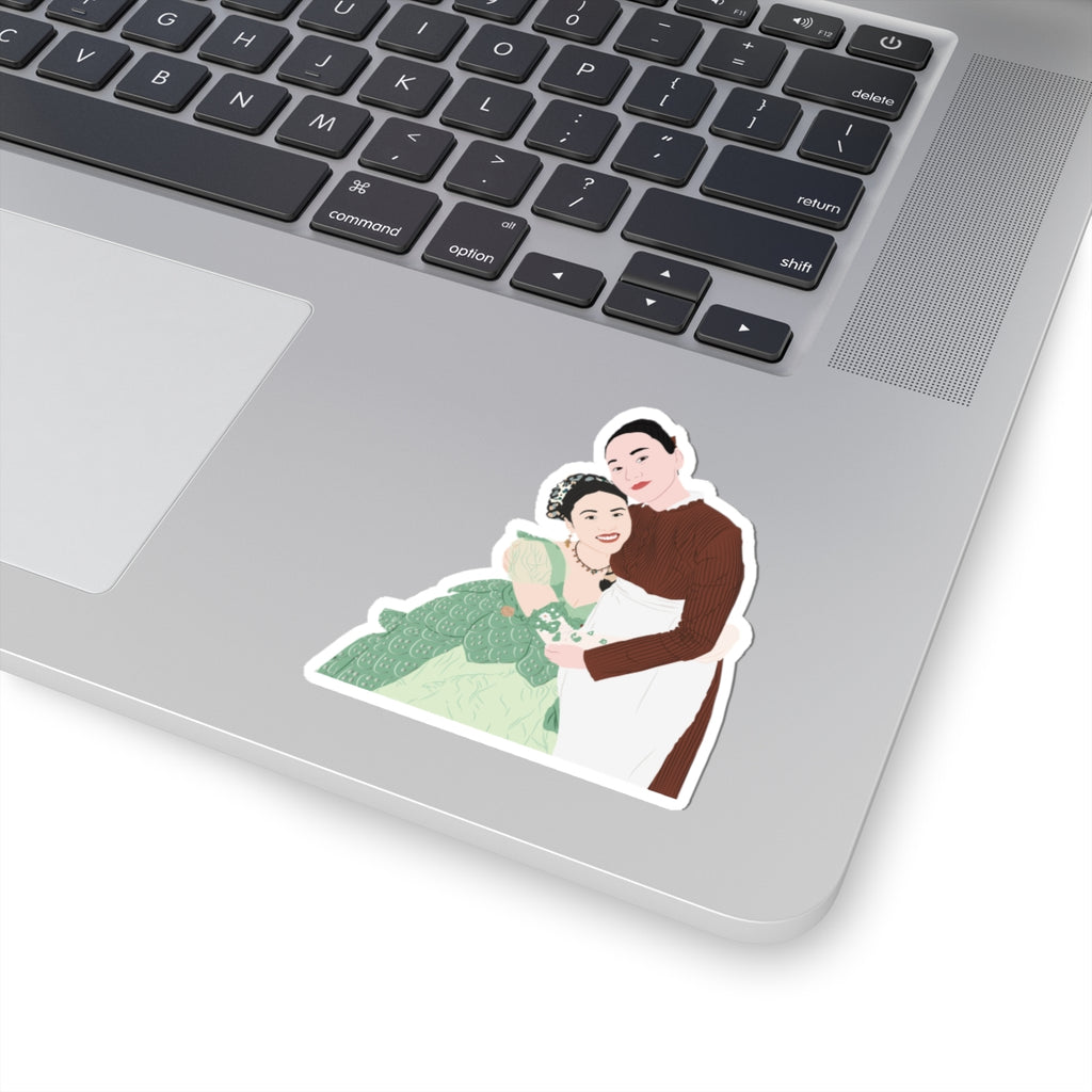 Sophie Baek & Posy Li Bridgerton Netflix Sticker