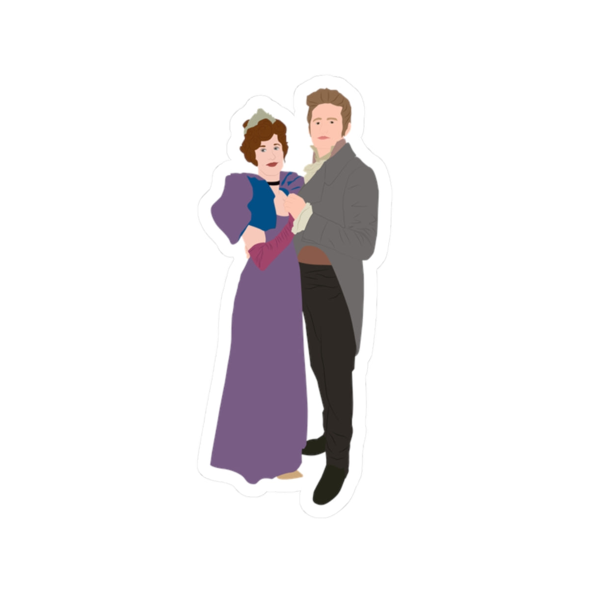 Albion & Philippa Finch Bridgerton Netflix Sticker