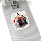 Lady Danbury, Violet Bridgerton, Portia Featherington Lady Whistledown Society Papers Netflix Sticker
