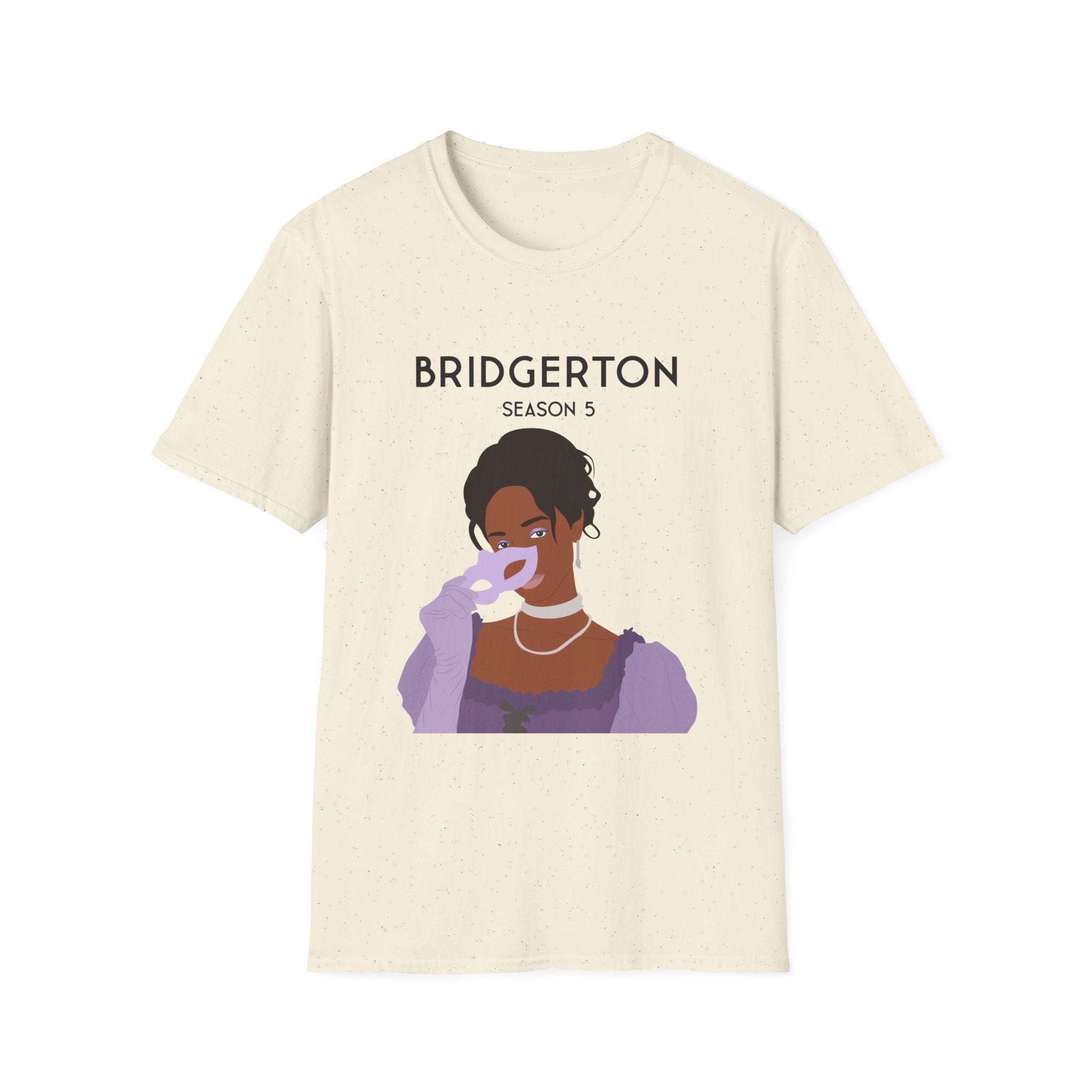 Michaela Stirling Mask Bridgerton Season 5 Netflix T-Shirt