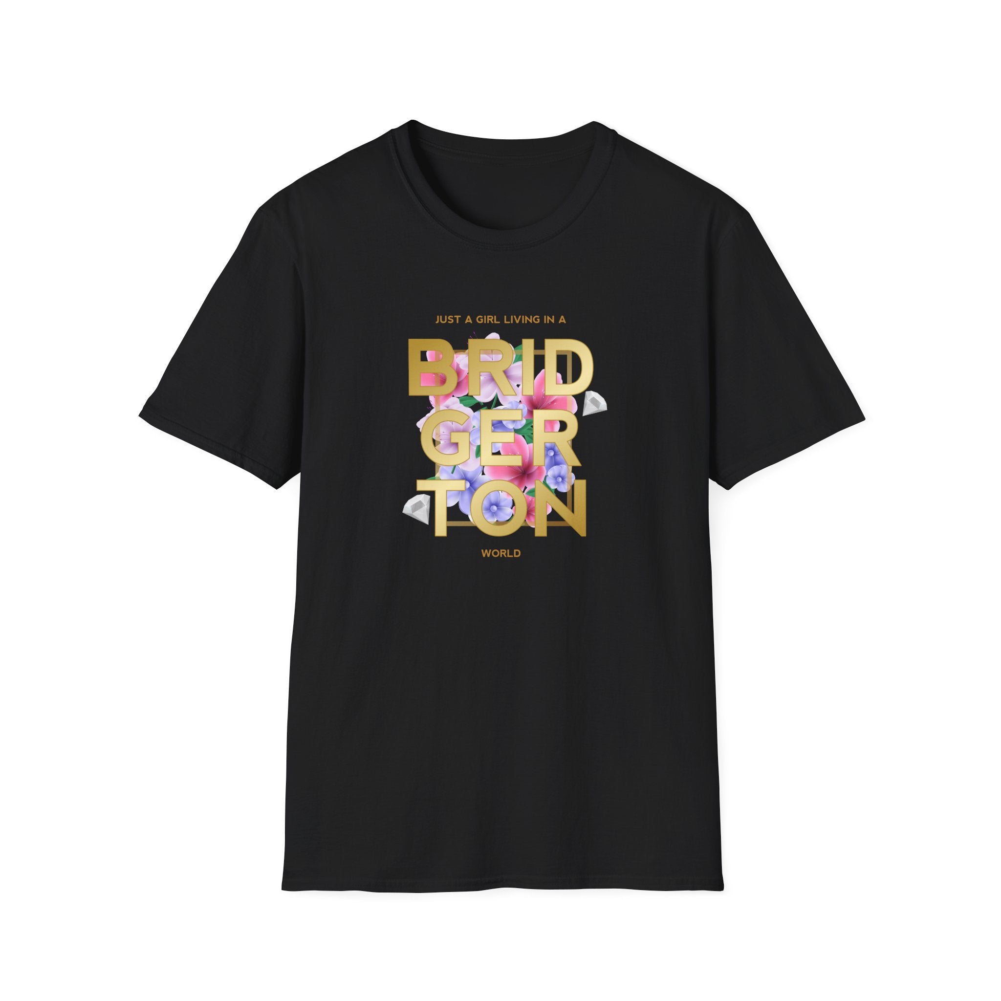 Just A Girl Living In A Bridgerton World Netflix T-Shirt