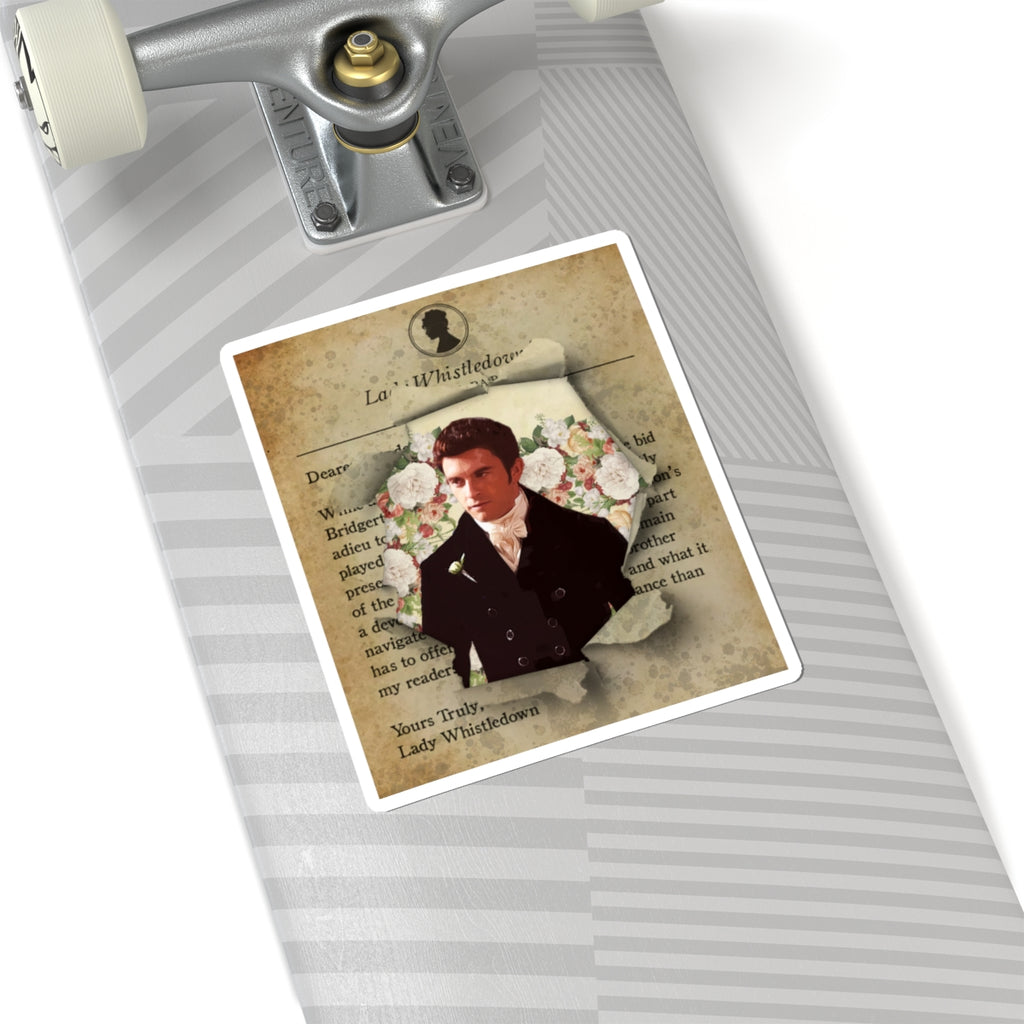 Anthony Bridgerton Lady Whistledown Society Papers Netflix Stickers
