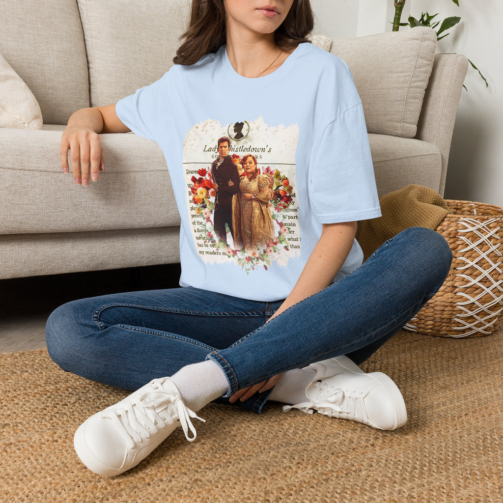 Colin Bridgerton & Penelope Bridgerton Lady Whistledown Society Papers Netflix T-Shirt