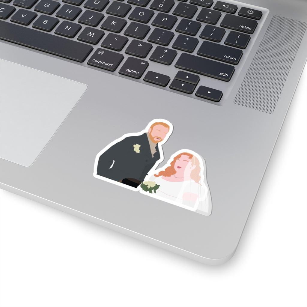 Lord Debling & Penelope Featherington Wedding Bridgerton Netflix Sticker