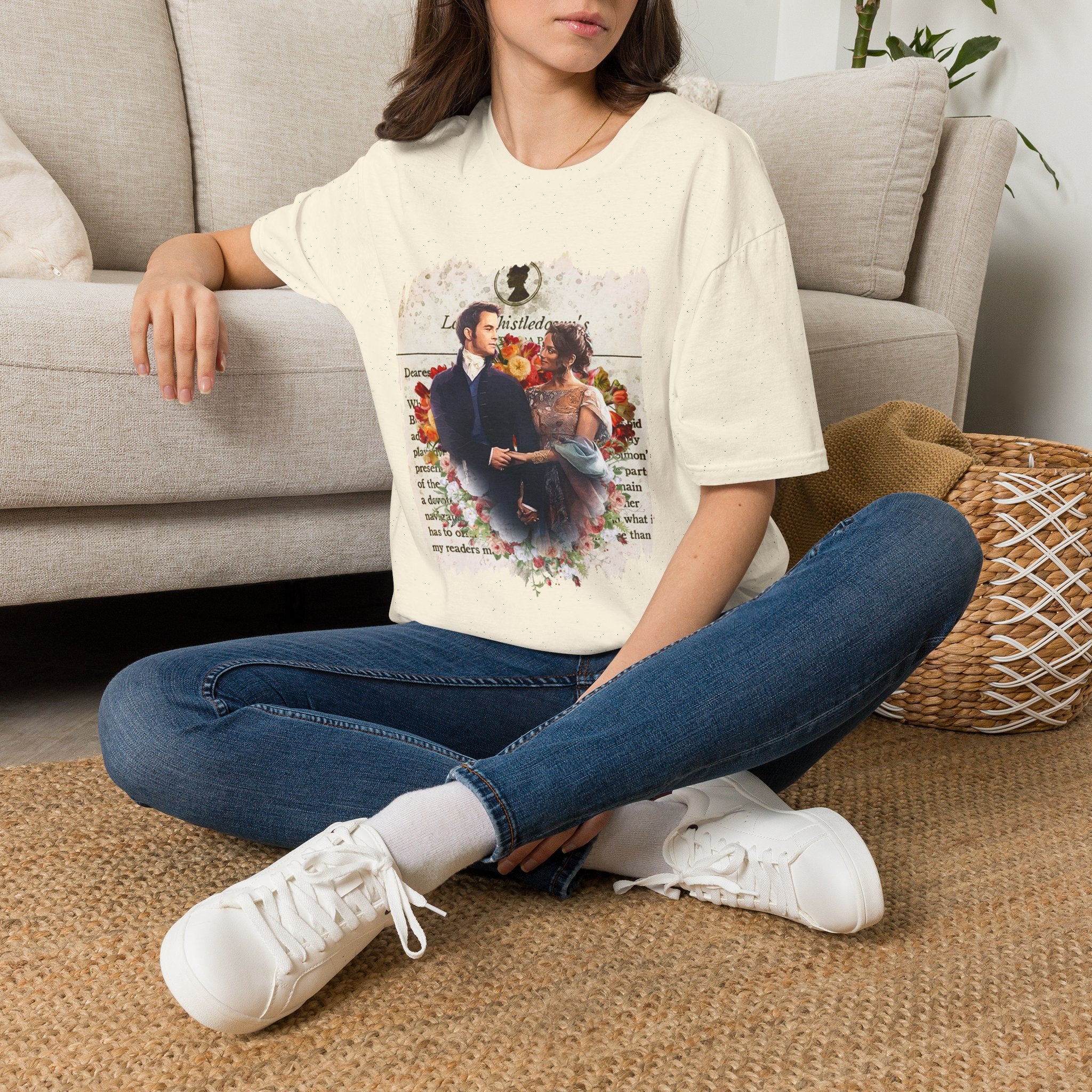Anthony Bridgerton & Kate Bridgerton Lady Whistledown Society Papers Netflix T-Shirt