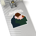 Preferring Sleep Because That Is Where I Might Find You Polin Kiss Bridgerton Netflix Sticker