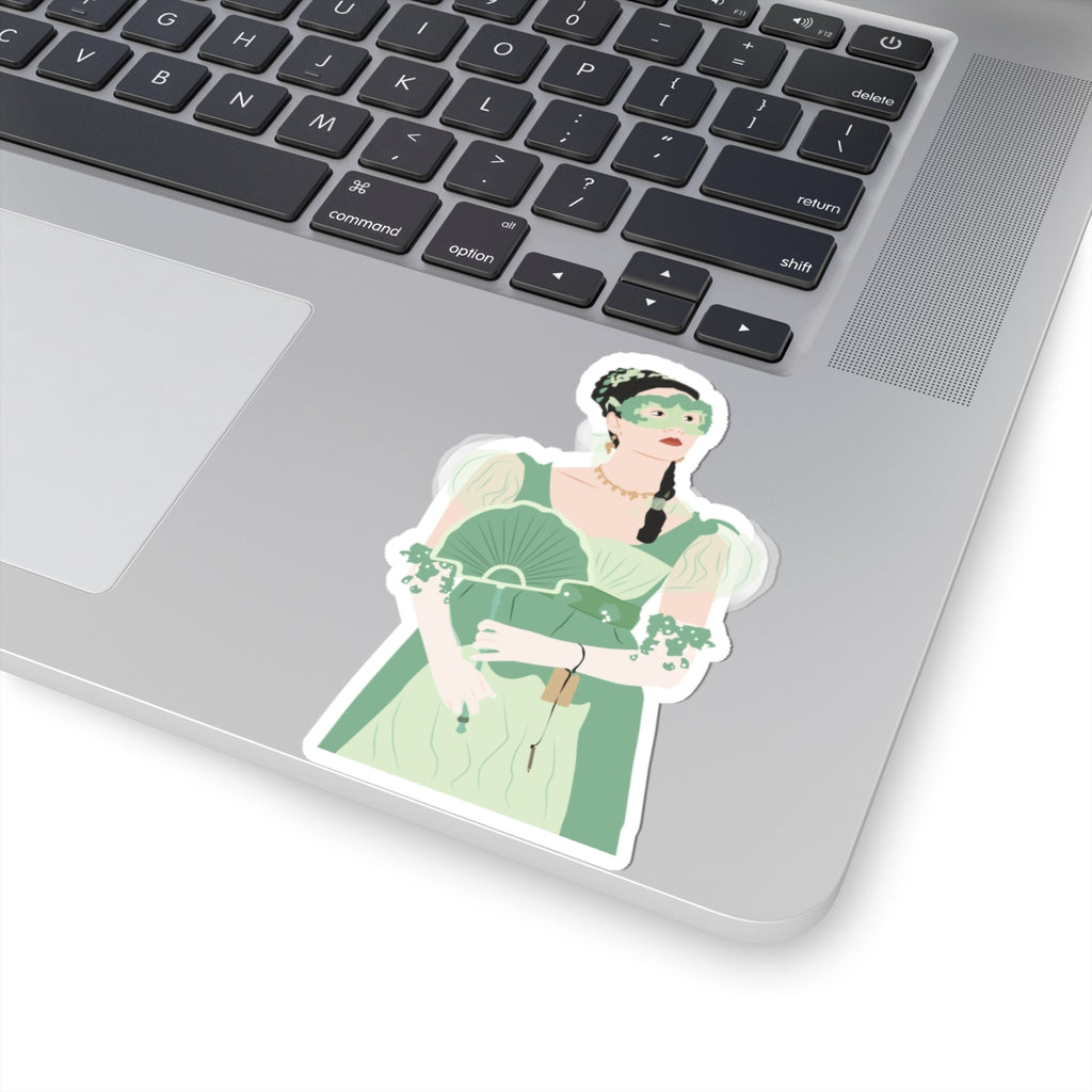 Posy Li Masquerade Ball Bridgerton Netflix Sticker