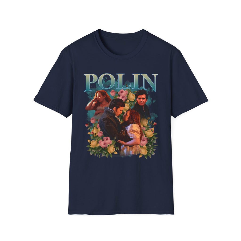 Polin 90's Colin & Penelope Bridgerton Netflix T-Shirt