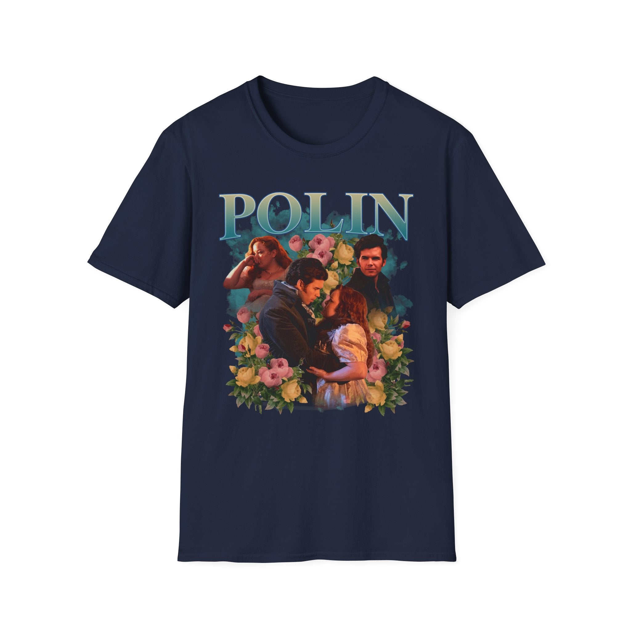 Polin 90's Colin & Penelope Bridgerton Netflix T-Shirt