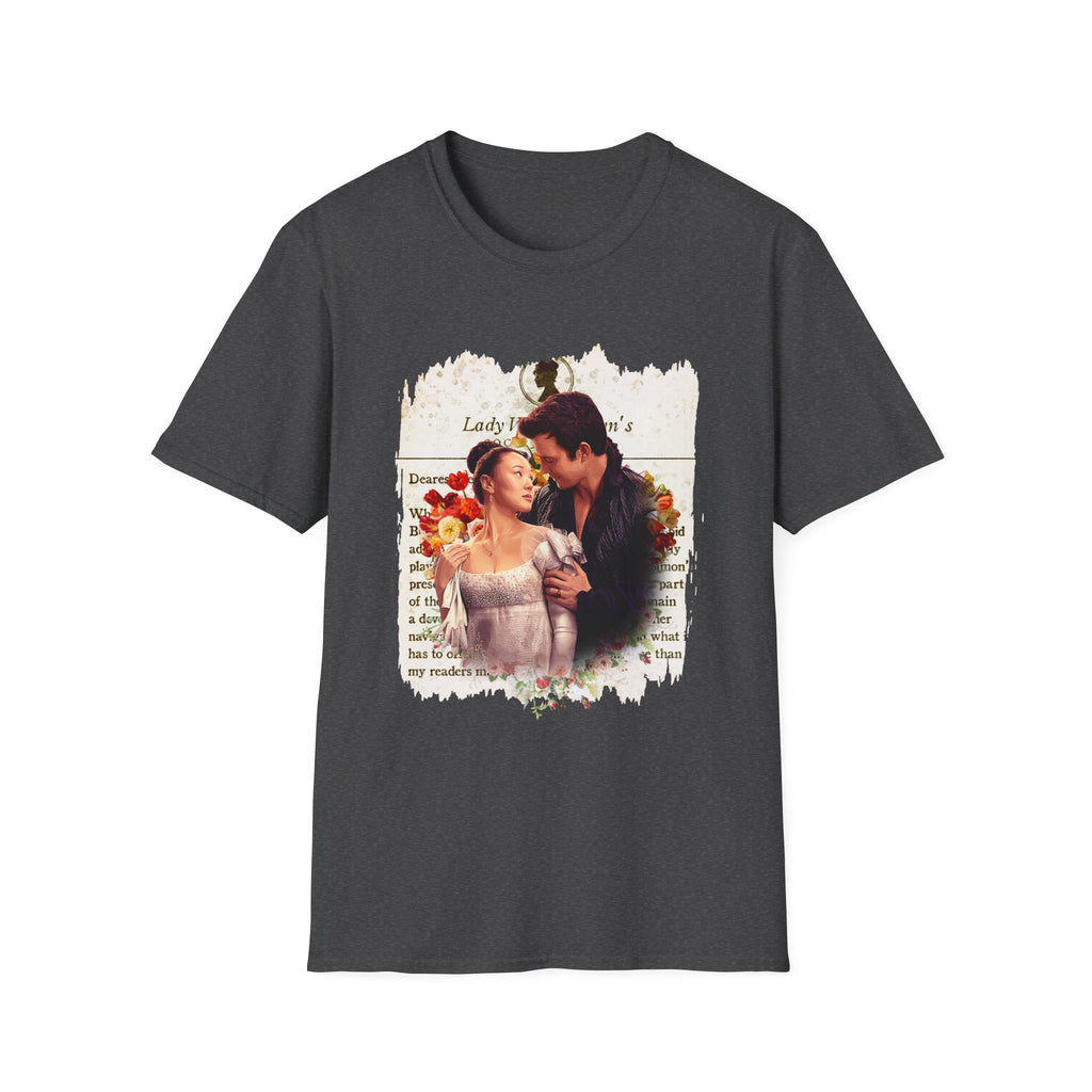 Benedict Bridgerton & Sophie Baek Lady Whistledown Society Papers Netflix T-Shirt
