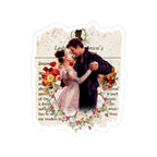 Benedict Bridgerton & The Lady In Silver Lady Whistledown Society Papers Netflix Sticker