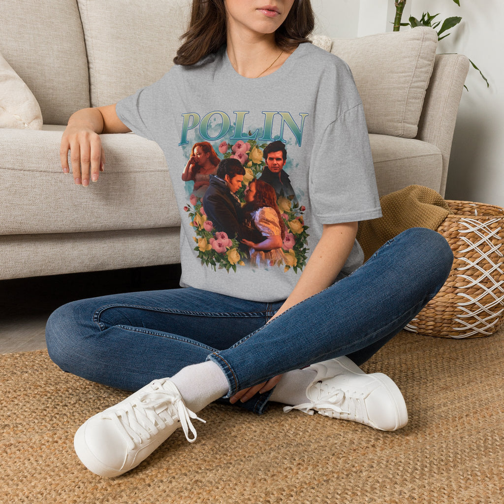 Polin 90's Colin & Penelope Bridgerton Netflix T-Shirt