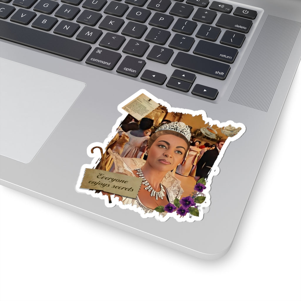 Everyone Enjoys Secrets Lady Danbury Bridgerton Netflix Sticker
