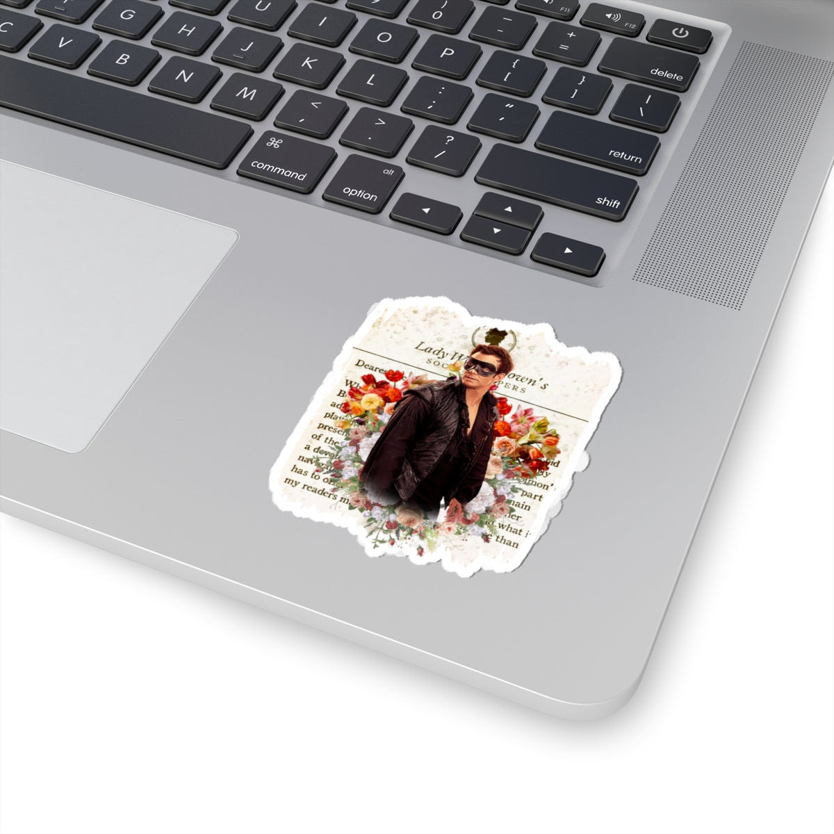 Benedict Bridgerton Masquerade Ball Lady Whistledown Society Papers Netflix Sticker