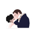 Benedict Bridgerton & Sophie Bridgerton Wedding Kiss Netflix Sticker
