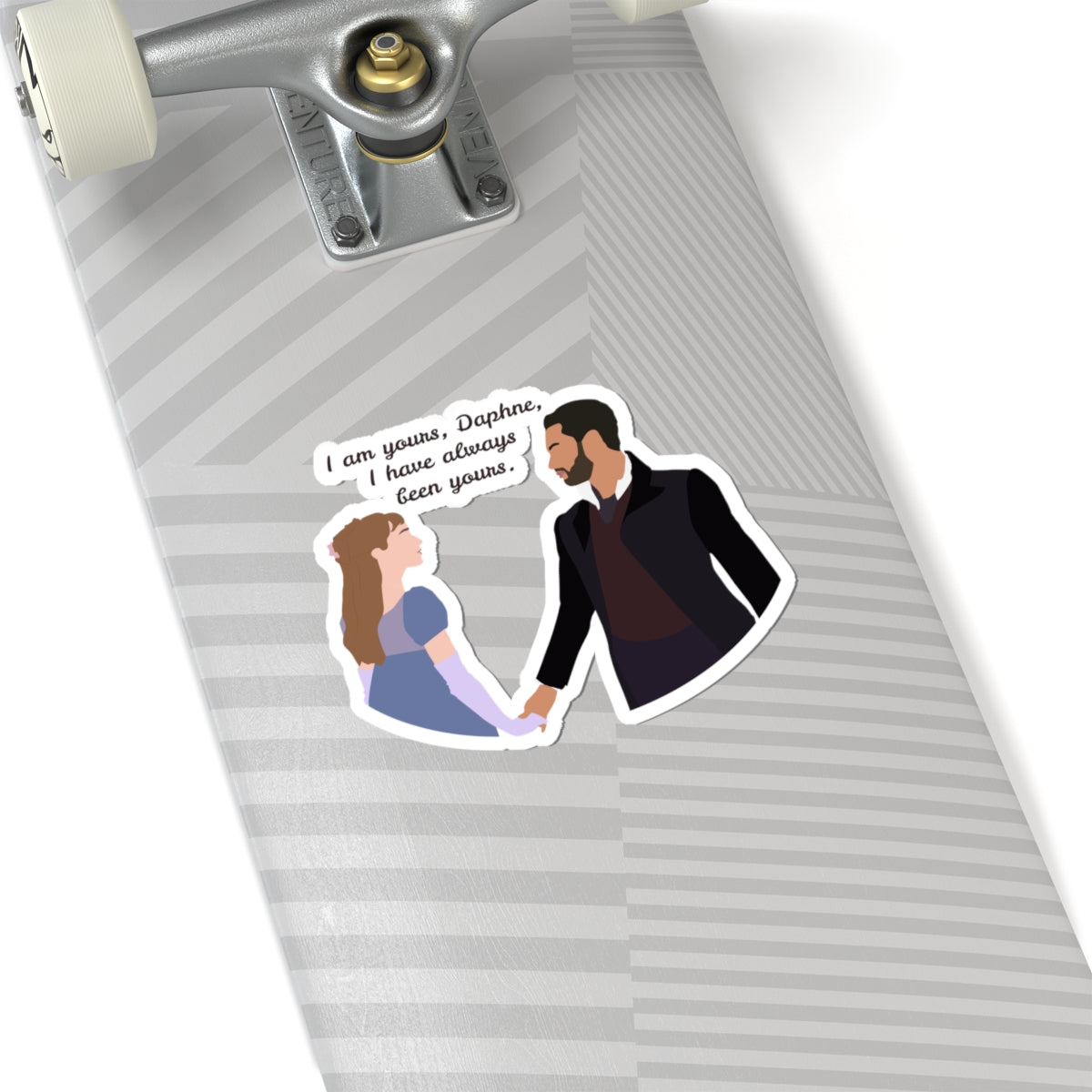 I Am Yours Daphne & Simon Bridgerton Netflix Sticker