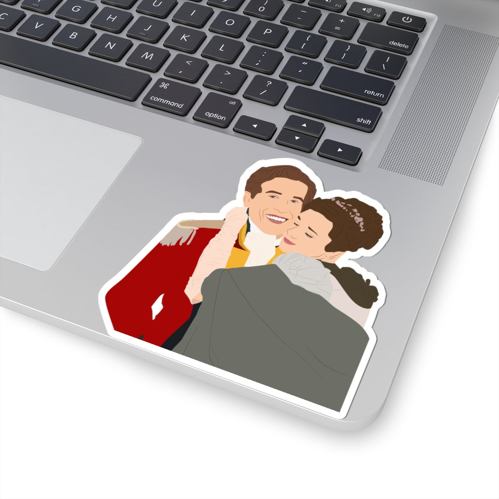 Sir Phillip Crane & Eloise Bridgerton Netflix Sticker