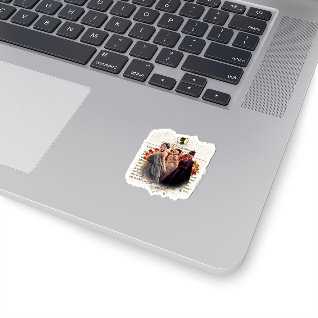 Araminta, Rosamund & Posy Lady Whistledown Society Papers Netflix Sticker