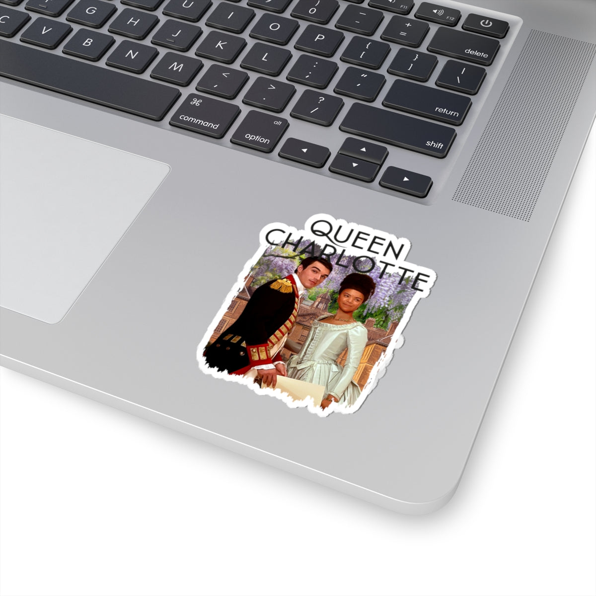 Young Queen Charlotte & King George Bridgerton Netflix Sticker