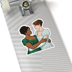 Francesca & Michaela Stirling Embrace Sticker