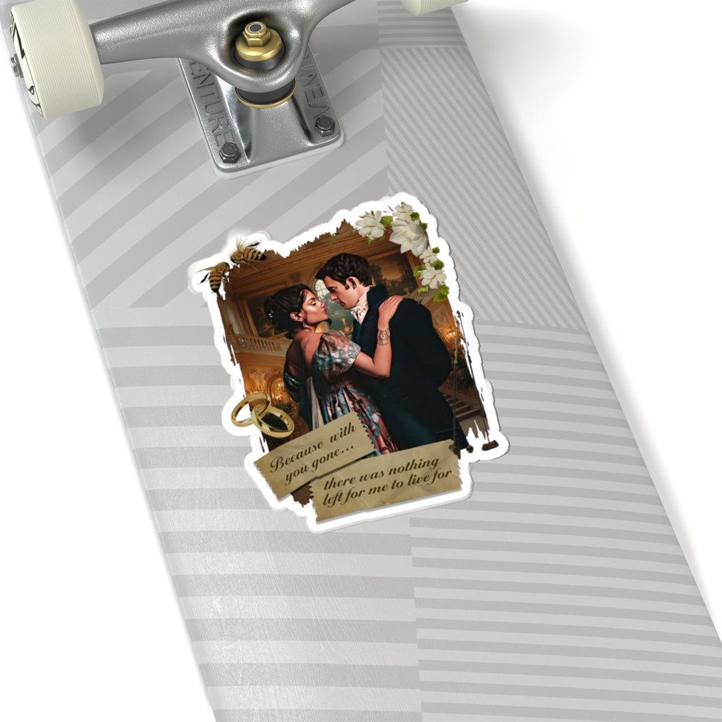 Kate & Anthony Bridgerton Portrait Netflix Sticker
