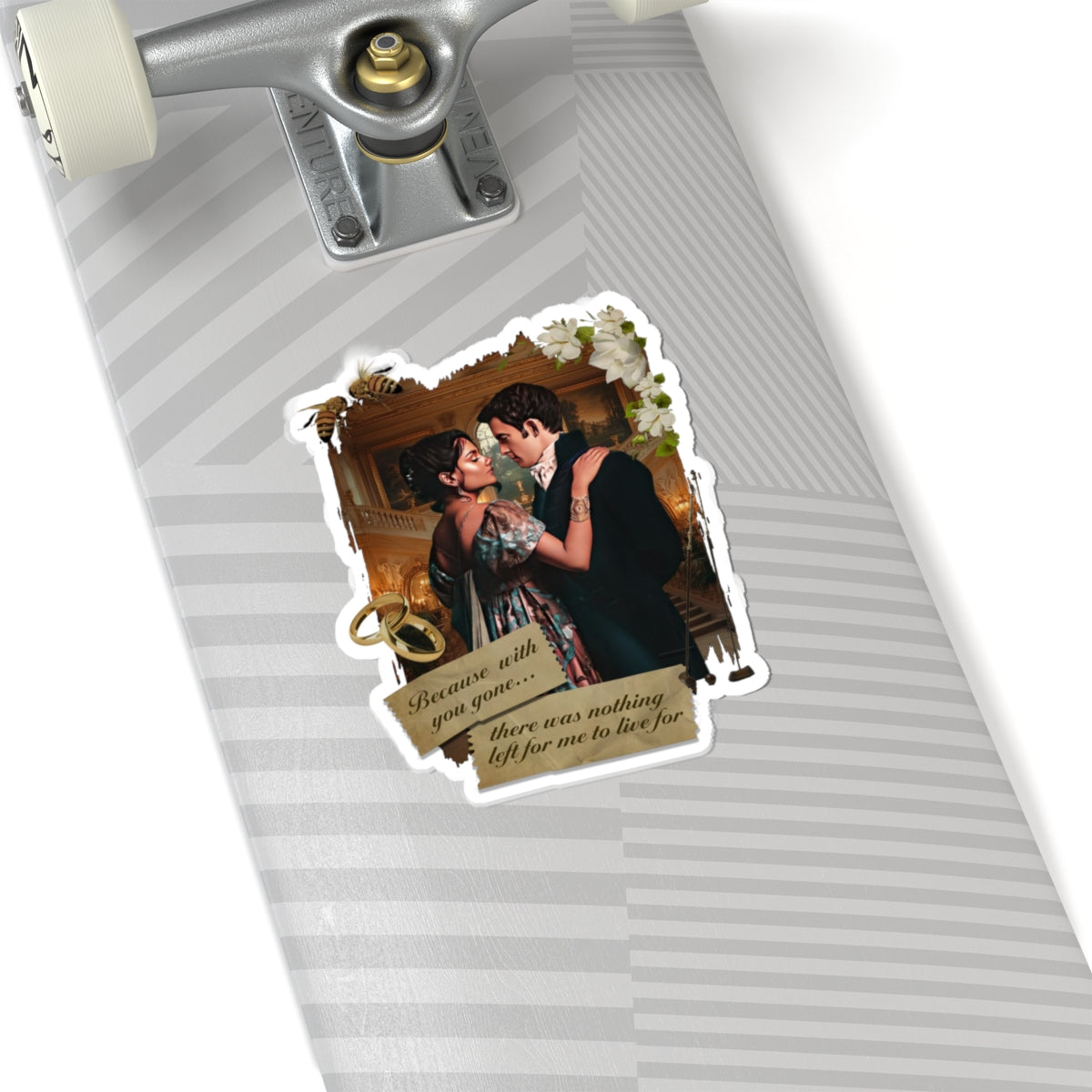 Kate & Anthony Bridgerton Portrait Netflix Sticker