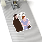 Do I Have Sugar On My Face? Penelope & Colin Bridgerton Netflix Sticker