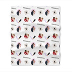 The Duke and I Simon & Daphne Bridgerton Pattern Throw Blanket
