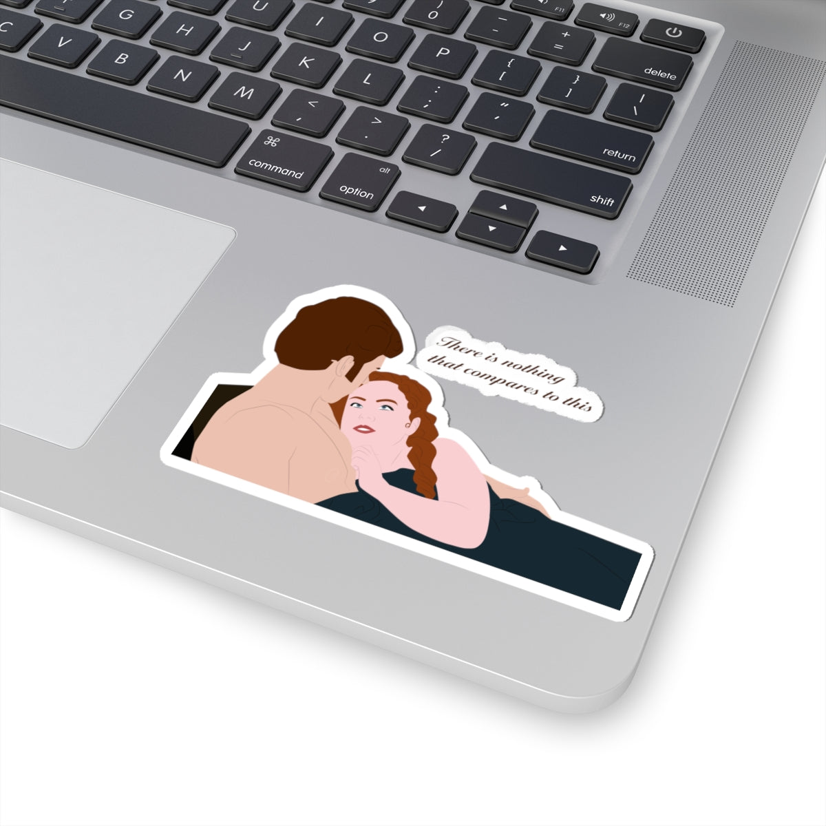 There Is Nothing That Compares To This Colin & Penelope Bridgerton Netflix Sticker