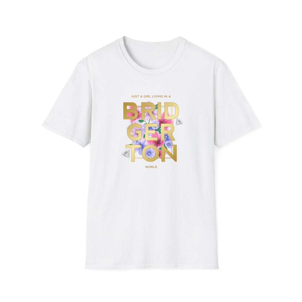 Just A Girl Living In A Bridgerton World Netflix T-Shirt