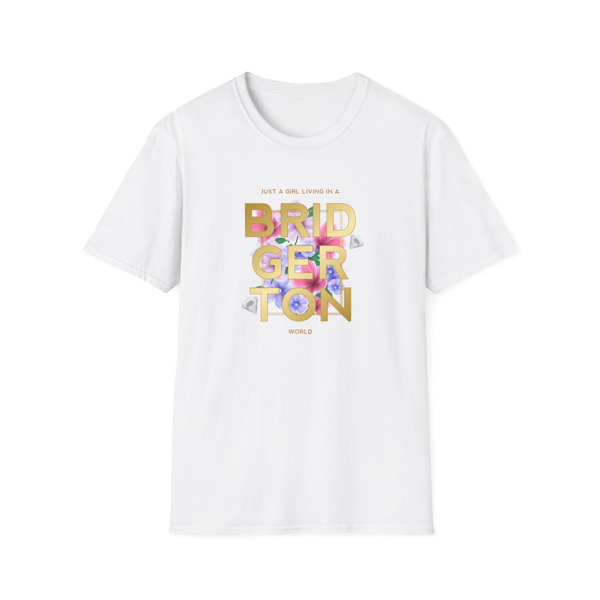 Just A Girl Living In A Bridgerton World Netflix T-Shirt