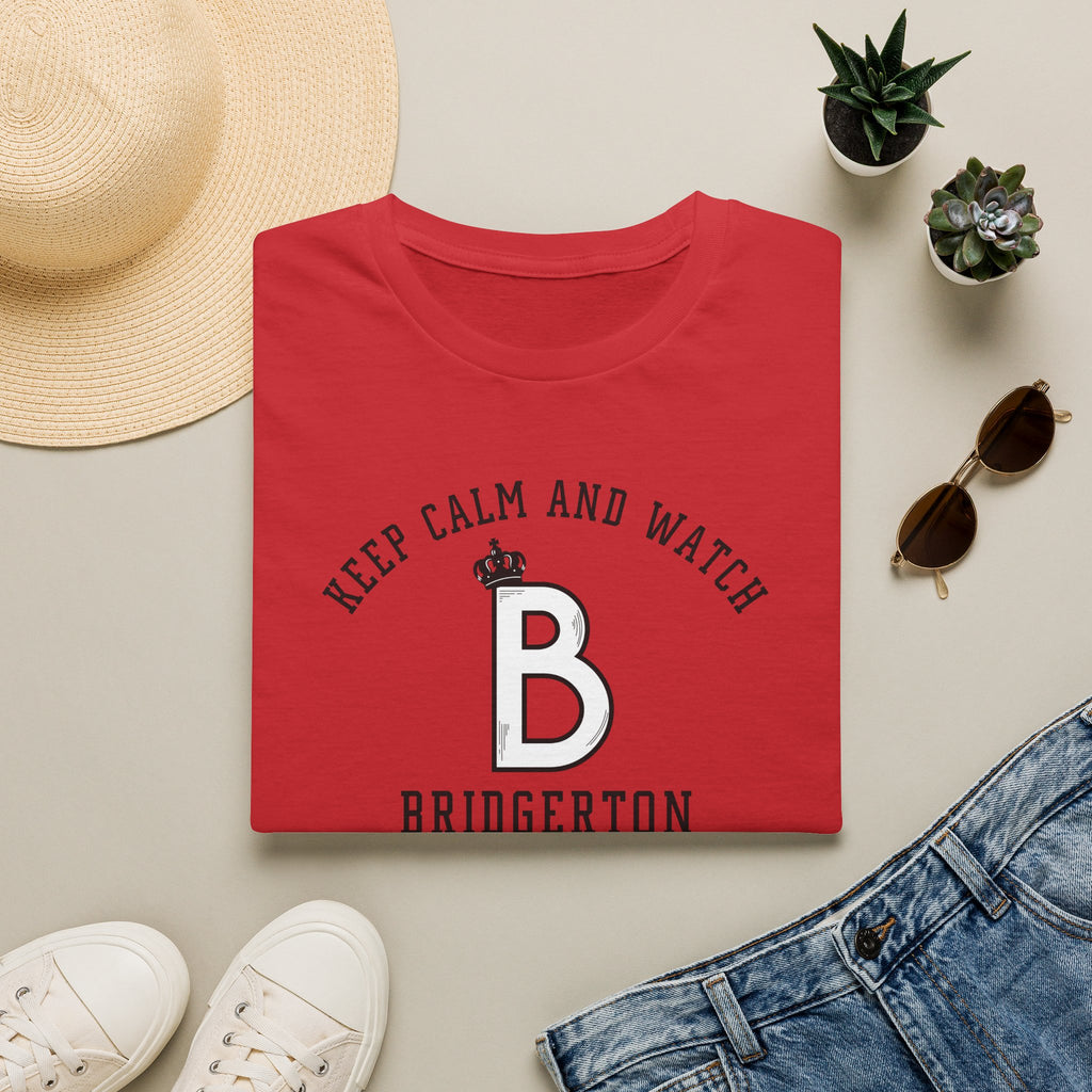 Keep Calm And Watch Bridgerton Netflix T-Shirt
