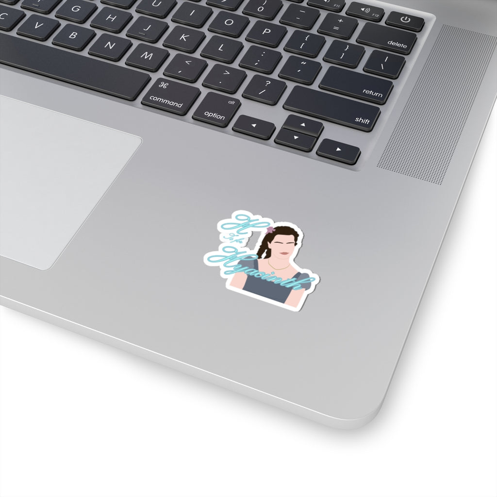 H Is For Hyacinth Bridgerton Netflix Sticker