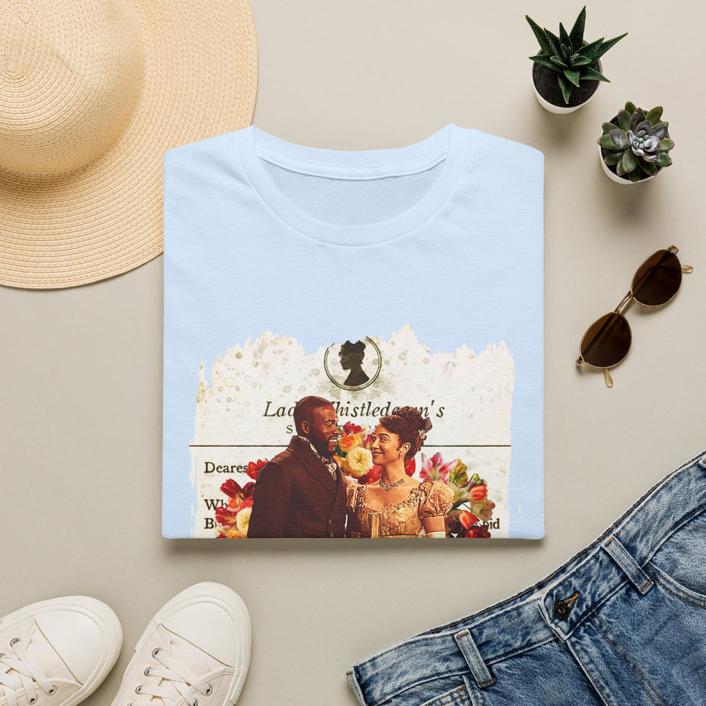 Will Mondrich & Alice Mondrich Lady Whistledown Society Papers Netflix T-Shirt