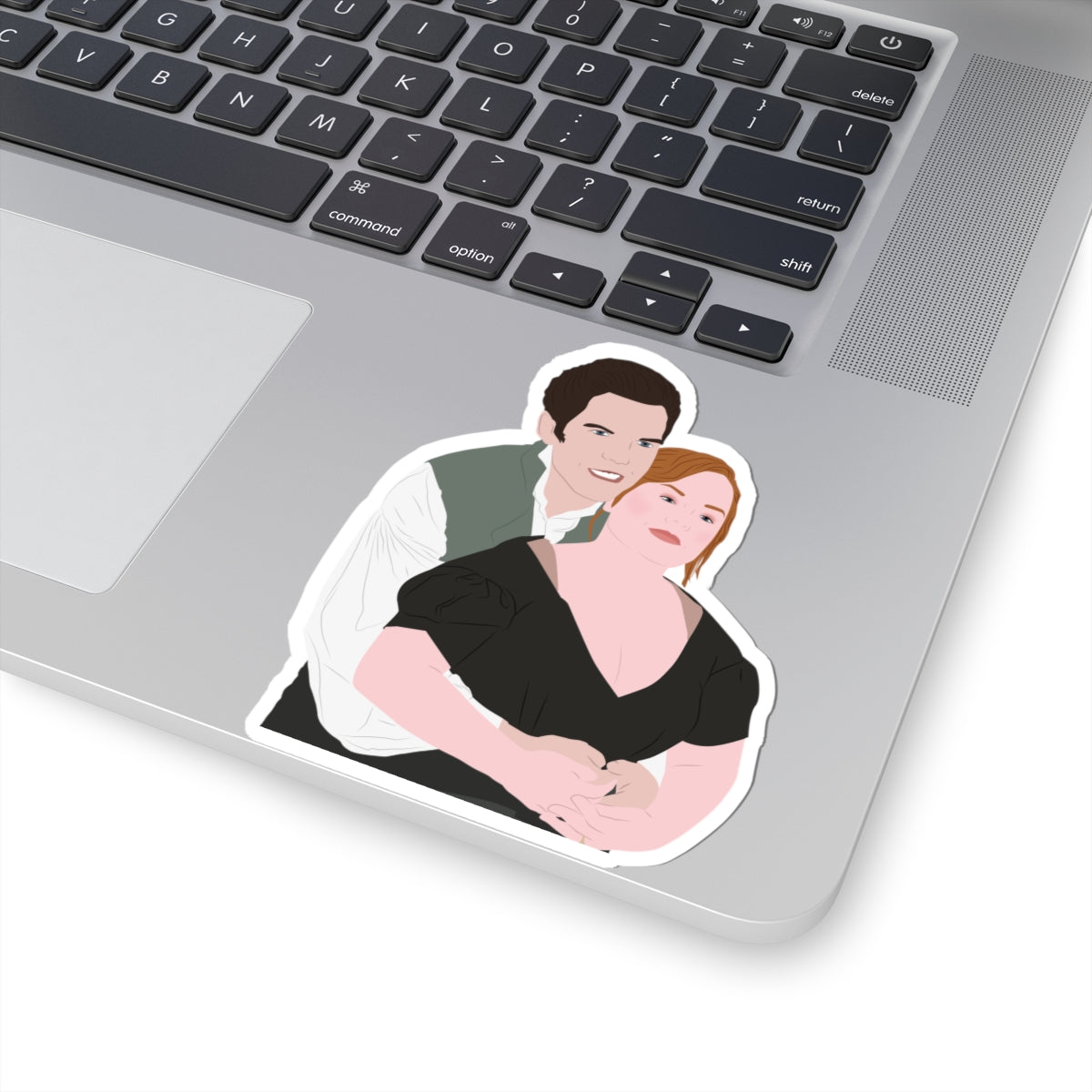 Colin Bridgerton & Penelope Bridgerton Mirror Revisited Sticker
