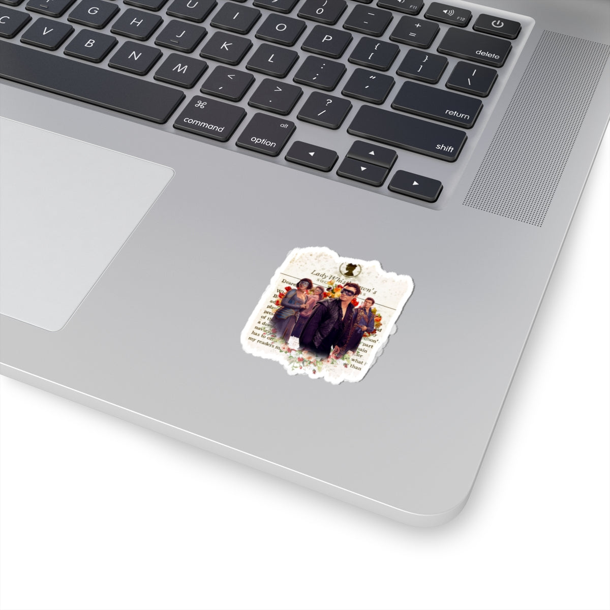 The Bridgertons Masquerade Ball Lady Whistledown Society Papers Netflix Sticker