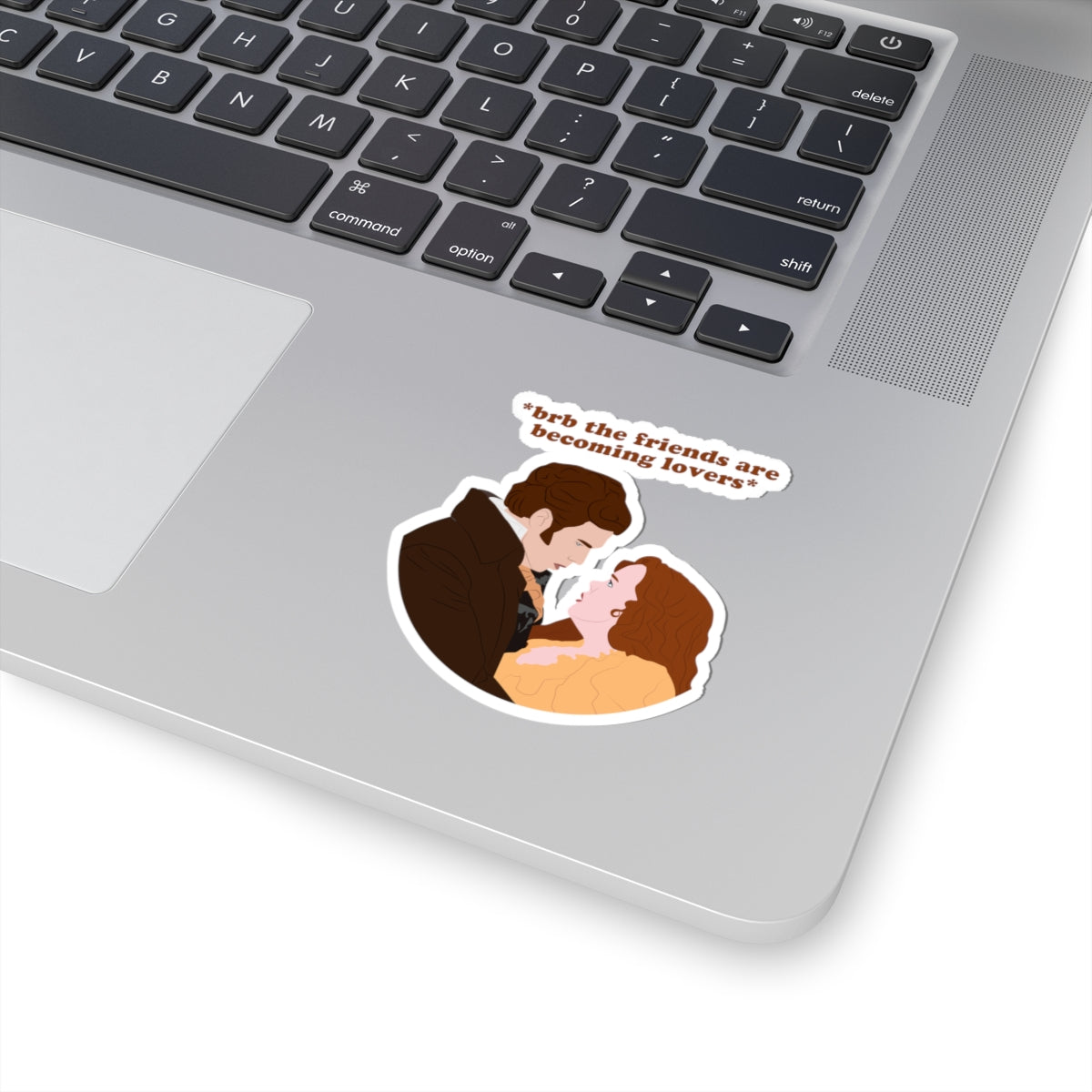 Brb The Friends Are Becoming Lovers Colin & Penelope Bridgerton Netflix Sticker