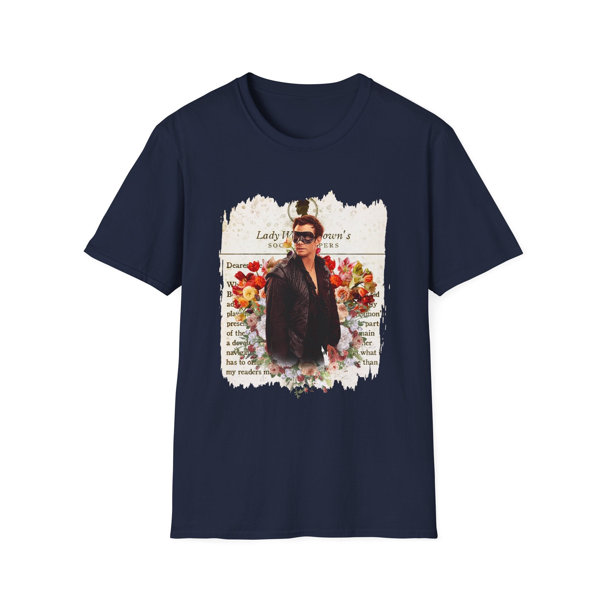 Benedict Bridgerton Masquerade Ball Lady Whistledown Society Papers Netflix T-Shirt