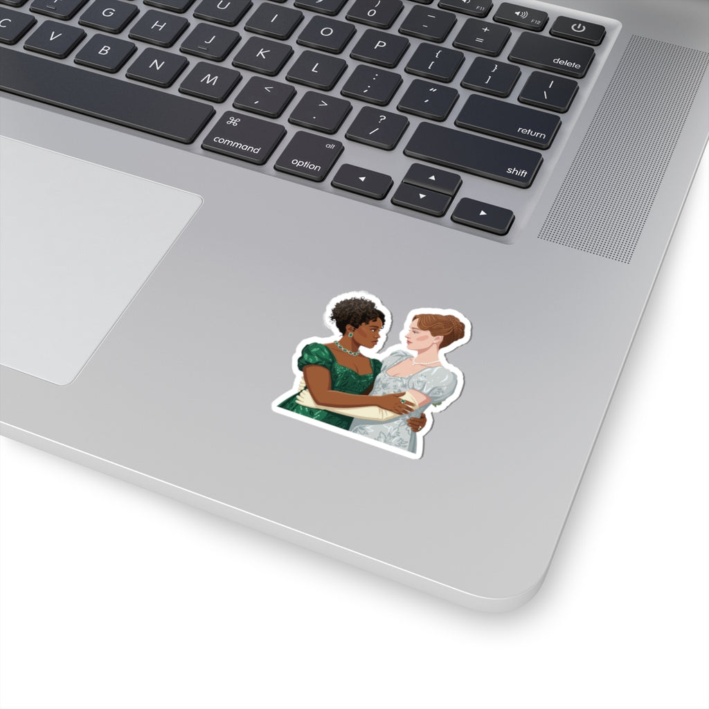 Francesca & Michaela Stirling Embrace Abstract Art Sticker