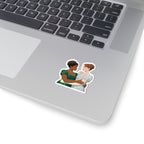 Francesca & Michaela Stirling Embrace Abstract Art Sticker