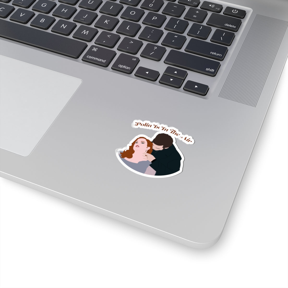 Polin Is In The Air Colin & Penelope Bridgerton Netflix Sticker