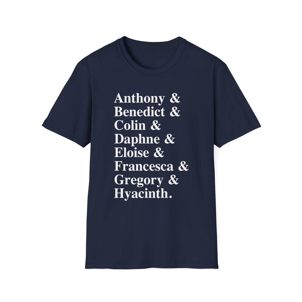 Bridgerton Siblings Netflix T-Shirt